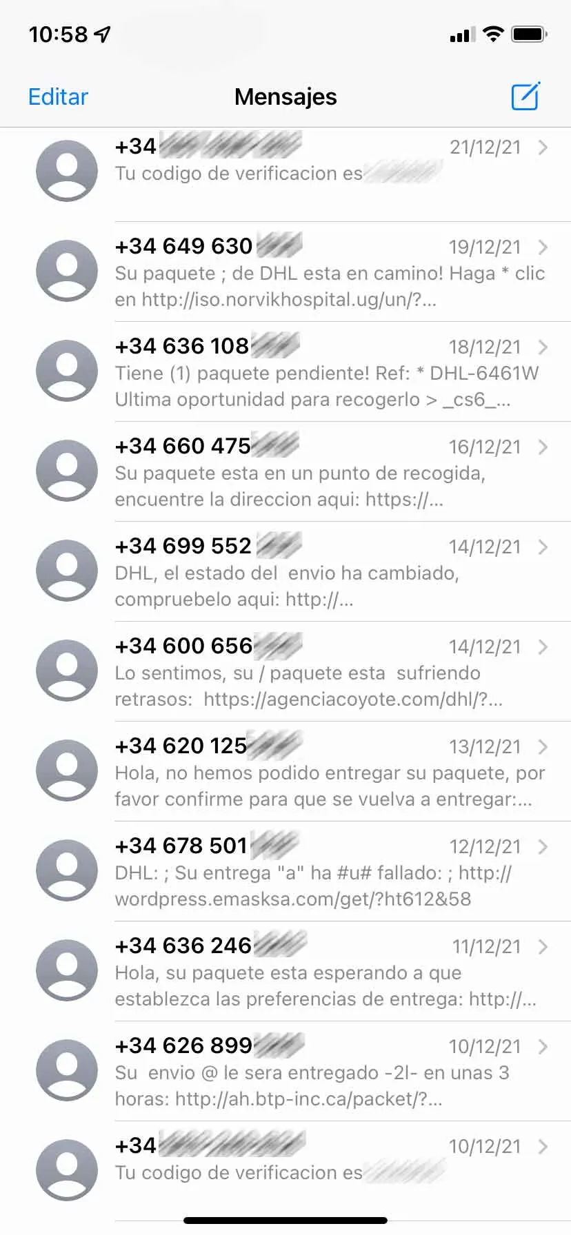 ¿Cómo identificar el smishing?